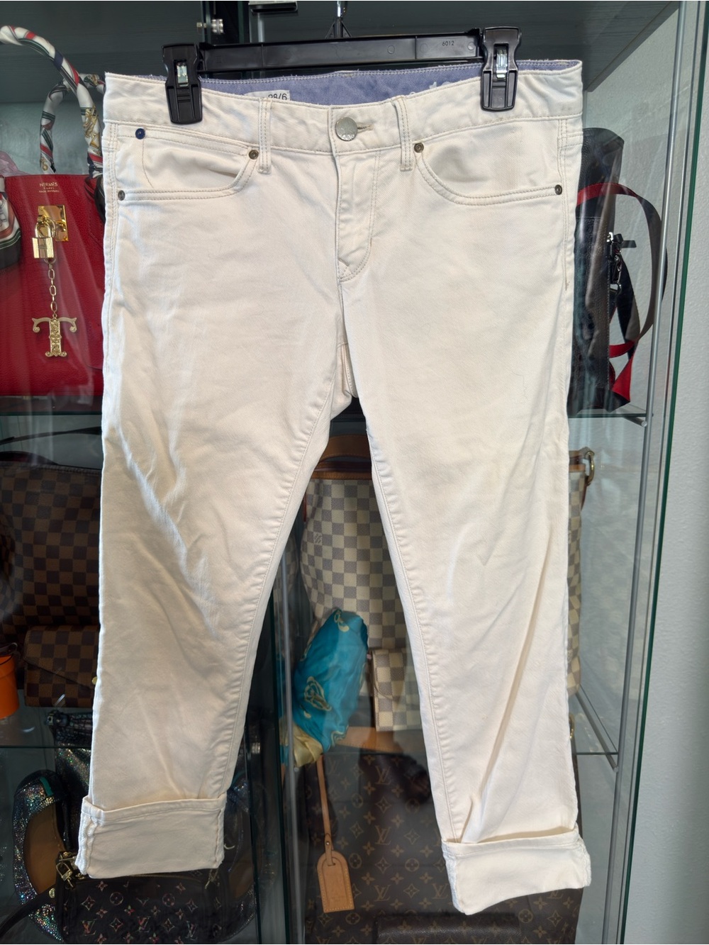 Slim Fit Women's Skinny Jeans - White